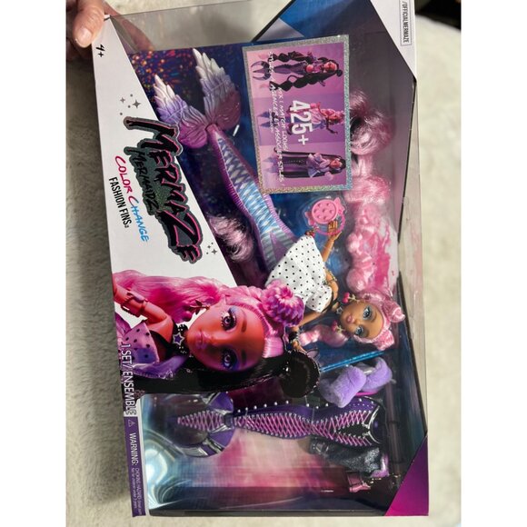 Mermaze Mermaidz Color Change Fashion Fins Doll Set - Picture 2 of 3